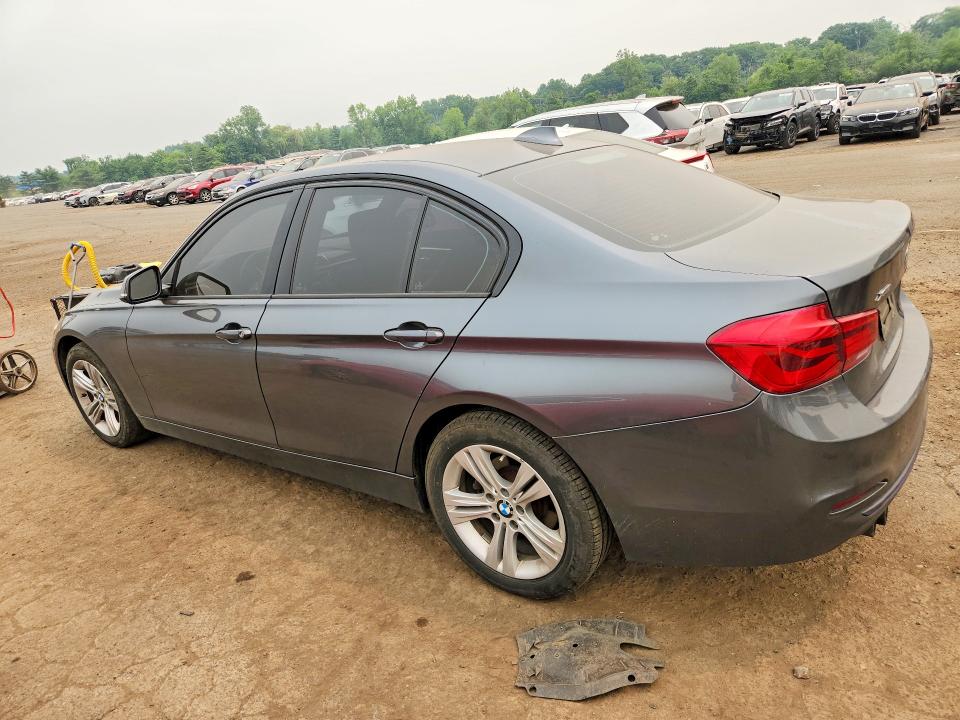 2016 BMW 3er VIN WBA8E3C54GK503085 COPART salvage auction — REAR END, Ct - Certificate Of Title, sold $650 on 2026-07-28 (photo 2)