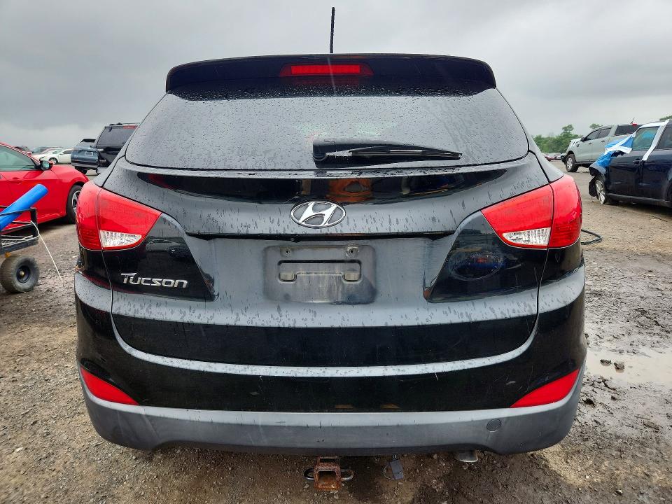 2015 Hyundai Tucson VIN KM8JU3AG1FU115953 COPART salvage auction — FRONT END, Pa - Certificate Of Salvage, sold $1,400 on 2026-07-17 (photo 6)