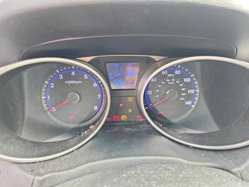 2013 Hyundai Tucson VIN KM8JU3AC1DU639517 COPART salvage auction — FRONT END, Va - Certificate Of Title, sold $550 on 2026-07-28 (photo 9)
