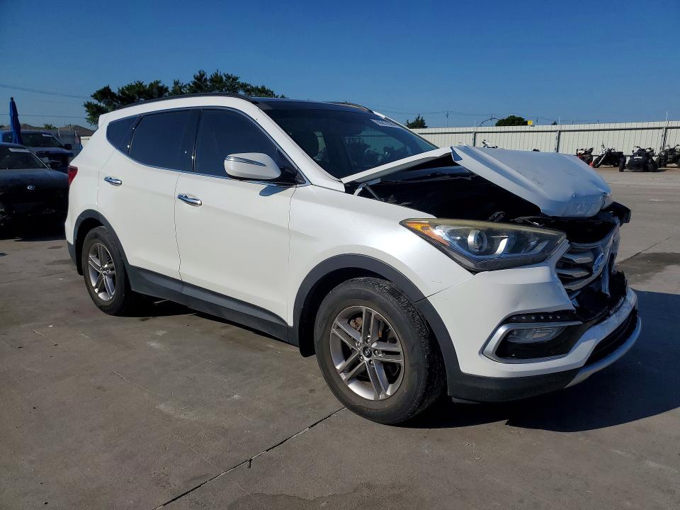 2017 Hyundai VIN 5XYZU3LB6HG462059 COPART salvage auction — FRONT END, TX - SALVAGE VEHICLE TITLE (P), sold $1,850 on 2026-07-23 (photo 4)