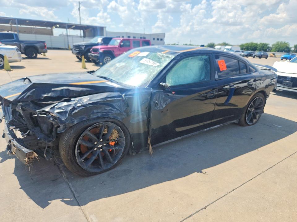 2023 Dodge Charger VIN 2C3CDXHG0PH512895 COPART salvage auction — ALL OVER, TX - CERTIFICATE OF TITLE, sold $1,500 on 2026-08-06 (photo 1)