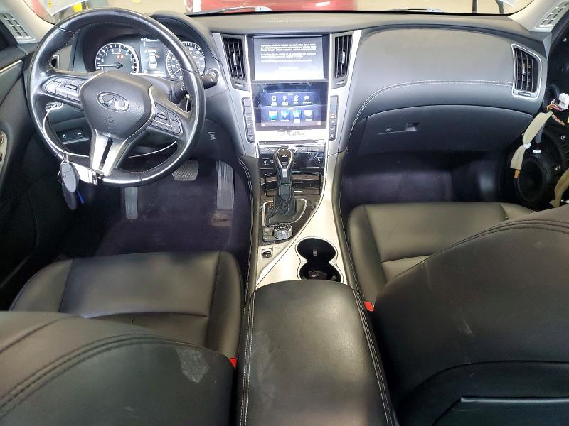 2019 Infiniti Q50 VIN JN1EV7AR1KM593623 COPART salvage auction — FRONT END, Mn - Cert Of Title-Salvage, sold $2,650 on 2026-07-28 (photo 8)