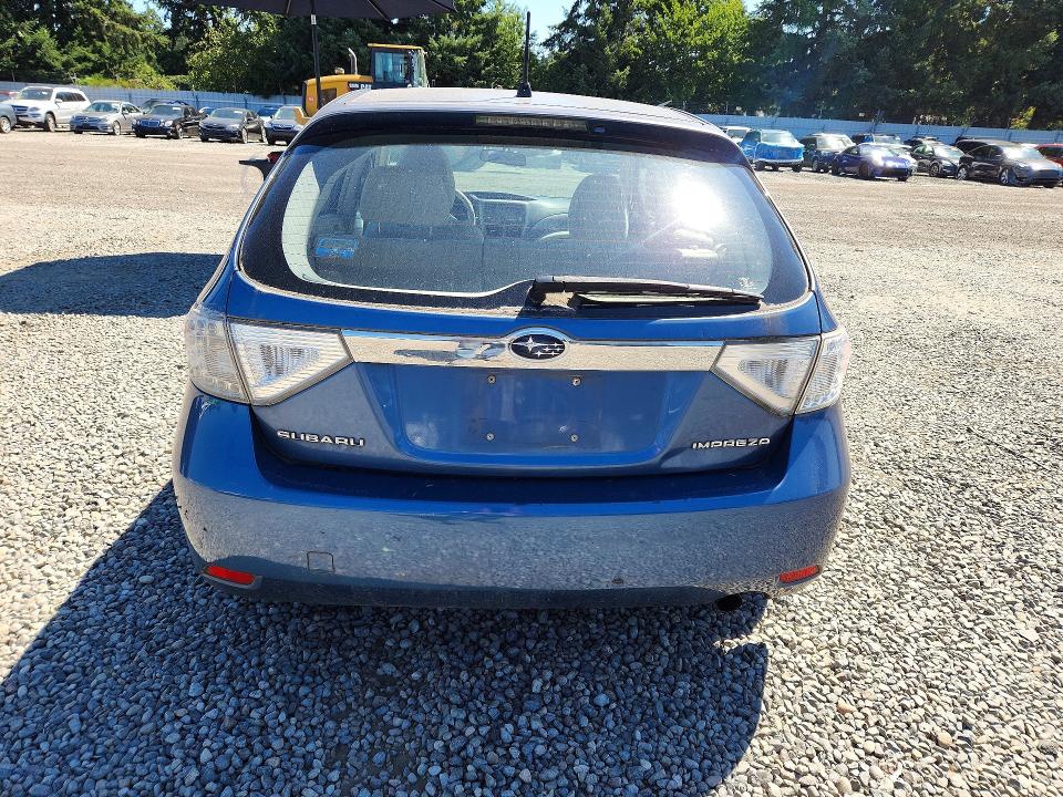 2008 Subaru Impreza VIN JF1GH61608H807392 COPART salvage auction — FRONT END, Wa - Vehicle Cert Of Ownership-Titl, sold $125 on 2026-07-28 (photo 6)