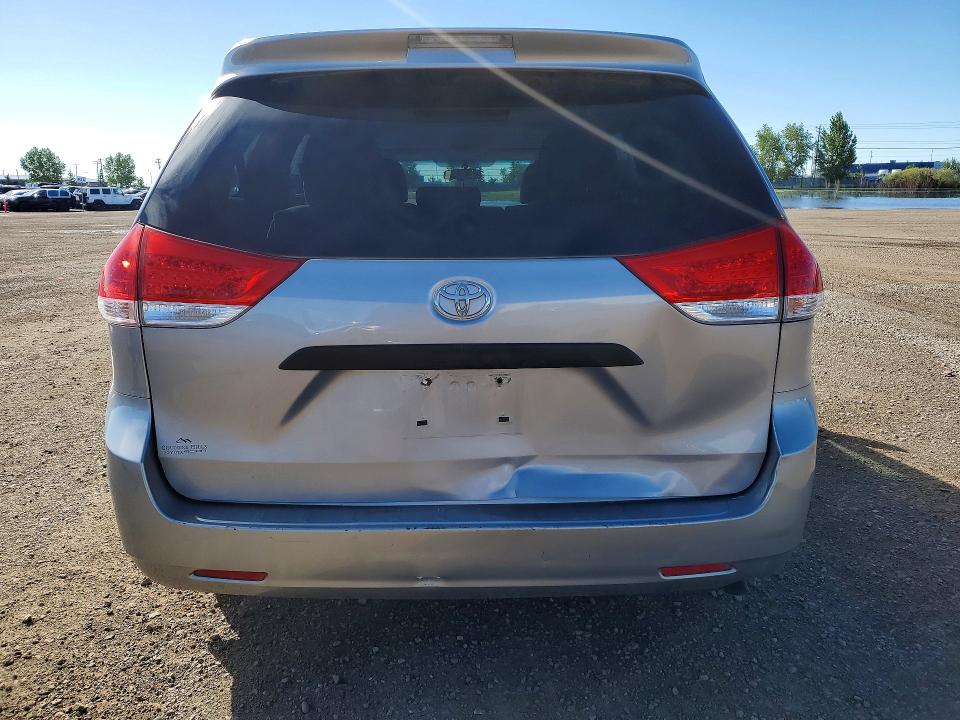 2012 Toyota VIN 5TDZK3DC3CS182754 COPART salvage auction — REAR END, Ab - Bos - Active, sold $2,450 on 2026-07-21 (photo 6)