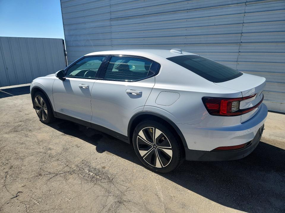 2023 Polestar 2 VIN YSMEG3KA9PL141235 COPART salvage auction — MECHANICAL, Ca - Non-Repairable Vehicle Cert, sold $7,100 on 2026-07-31 (photo 2)