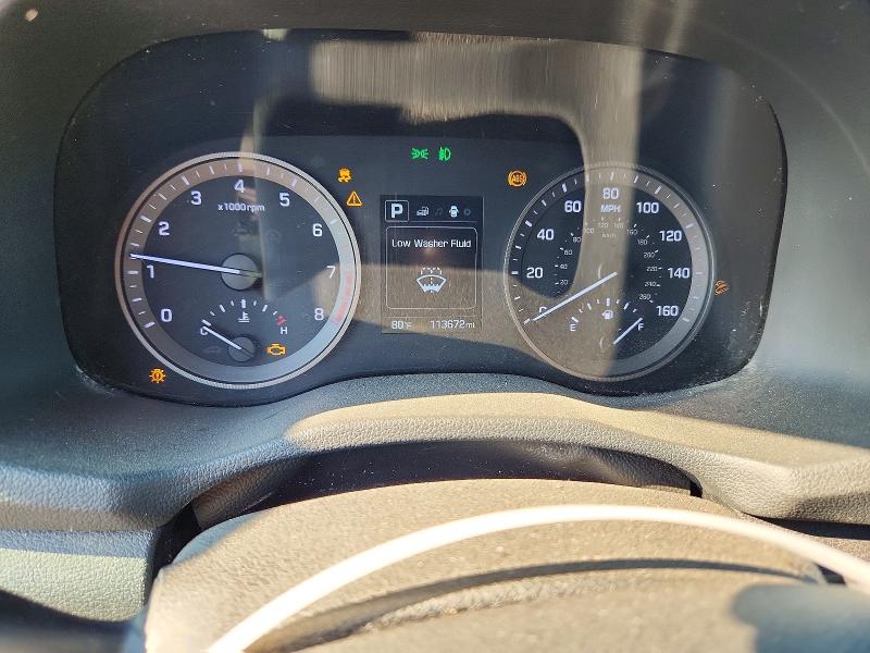 2018 Hyundai Tucson VIN KM8J33A27JU805383 COPART salvage auction — MECHANICAL, Ar - Certificate Of Title, sold $3,000 on 2026-07-19 (photo 9)