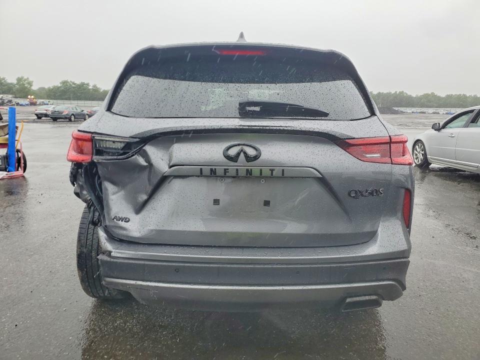 2024 Infiniti Qx50 VIN 3PCAJ5FB8RF112261 COPART salvage auction — REAR END, Ny - Mv-907A Salvage Certificate, sold $8,200 on 2026-08-10 (photo 6)