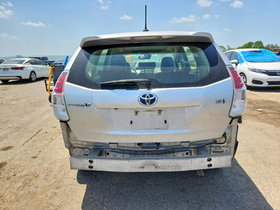 2017 Toyota Prius VIN JTDZN3EU6HJ073689 COPART salvage auction — REAR END, Pa - Certificate Of Salvage, sold $4,450 on 2026-07-10 (photo 6)