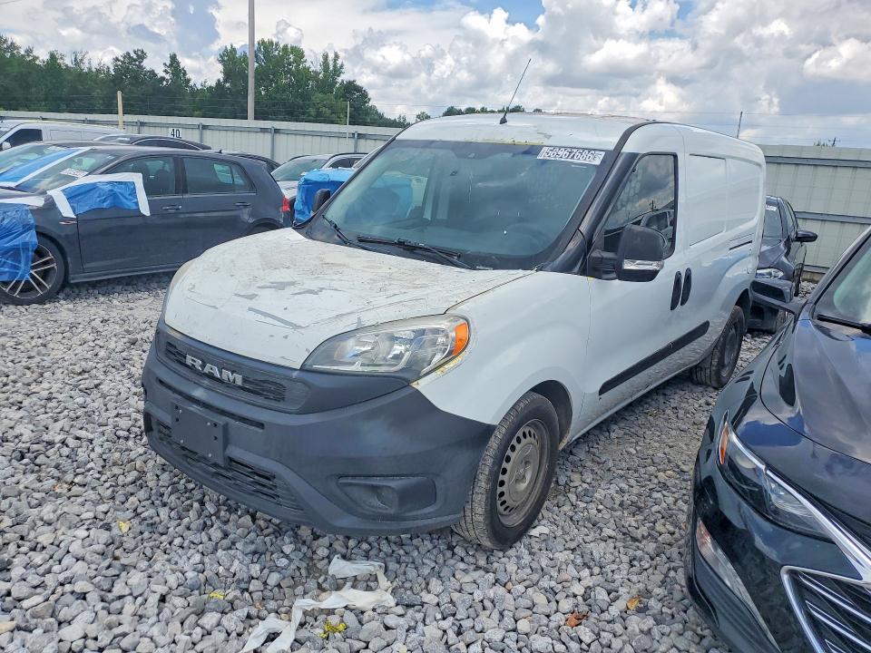 2019 Ram Promaster city VIN ZFBHRFAB8K6N74683 COPART salvage auction — MINOR DENT/SCRATCHES, AL - CERTIFICATE OF TITLE, sold $4,150 on 2026-08-17 (photo 1)