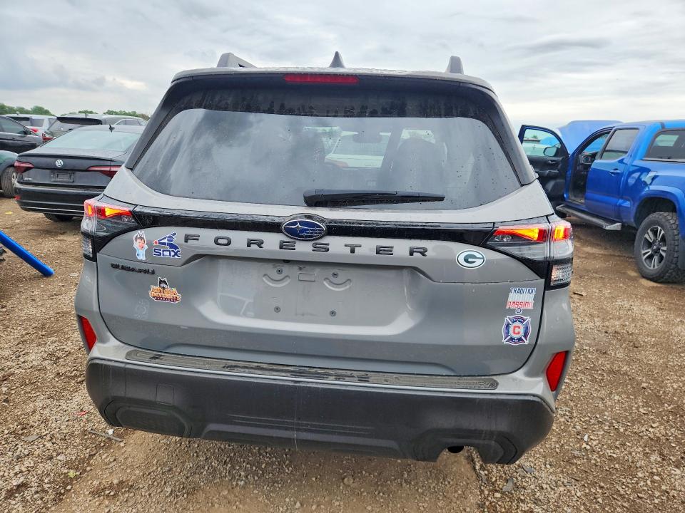 2025 Subaru Forester VIN JF2SLDDC6SH534458 COPART salvage auction — FRONT END, Salvage Title, sold $9,400 on 2026-09-01 (photo 6)