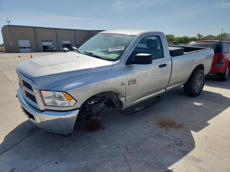 2012 Dodge Ram VIN 3C6LD5AL0CG306453 COPART salvage auction — FRONT END, Tx - Salvage Vehicle Title, sold $9,000 on 2026-09-10 (photo 1)