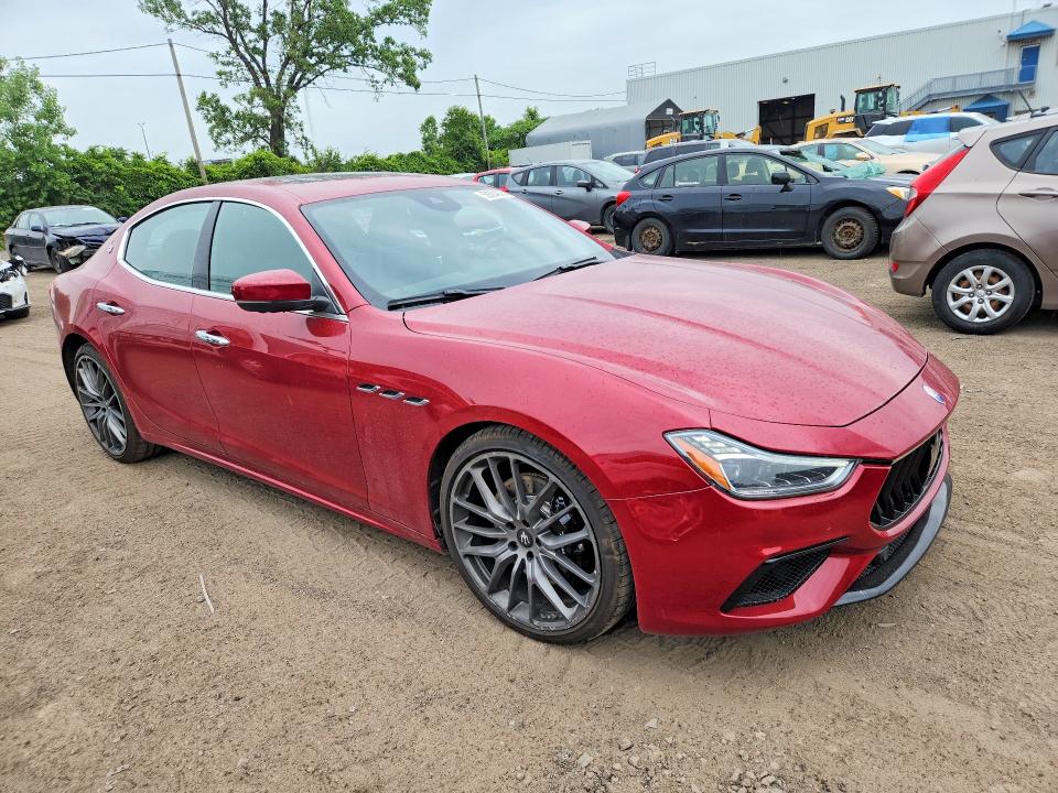 2018 Maserati Ghibli VIN ZAM57YTS0J1278529 COPART salvage auction — FRONT END, Qc - Gravement Accidente, sold $11,600 on 2026-08-04 (photo 4)