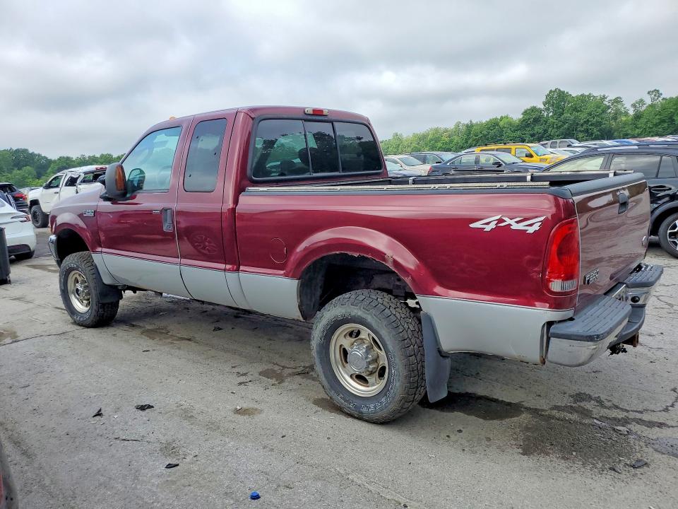 2004 Ford F-250 super duty VIN 1FTNX21L44EB74586 COPART salvage auction — UNDERCARRIAGE, PA - CERT OF TITLE, sold $1,350 on 2026-07-09 (photo 2)