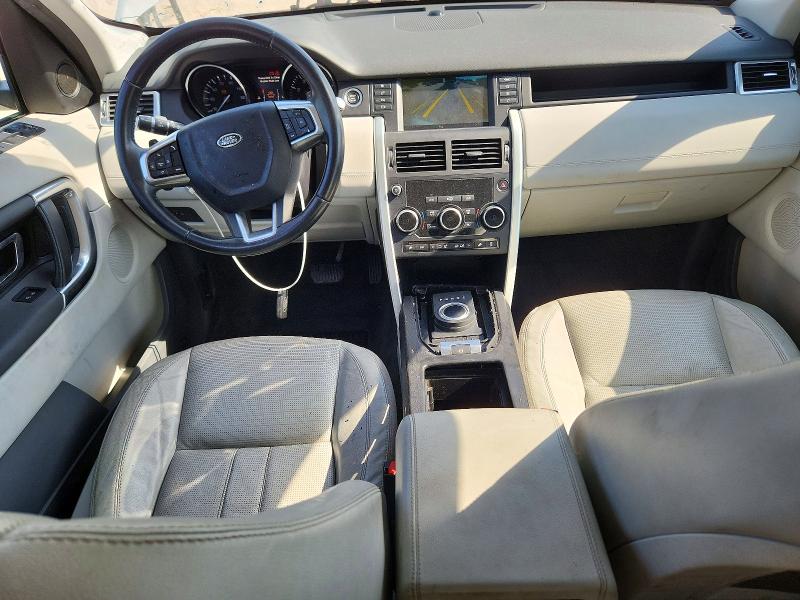2016 Land rover Discovery VIN SALCR2BG6GH554933 COPART salvage auction — FRONT END, Salvage Title, sold $4,450 on 2026-07-24 (photo 8)