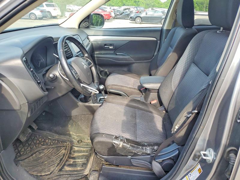2014 Mitsubishi Outlander VIN JA4AZ3A37EZ009781 COPART salvage auction — FRONT END, Pa - Certificate Of Salvage, sold $100 on 2026-07-23 (photo 7)
