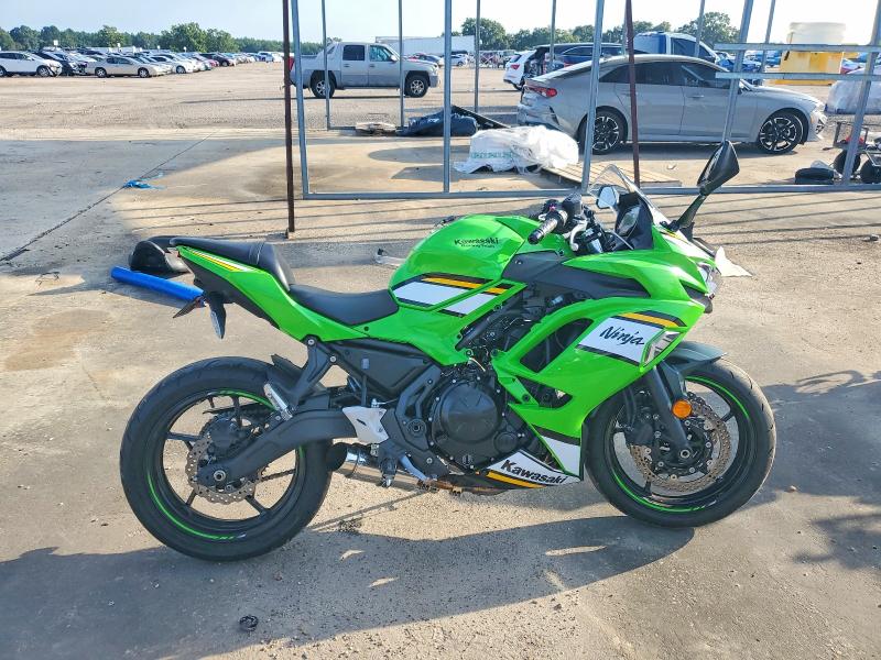 2025 Kawasaki Ex VIN ML5EXEP19SDAF7007 COPART salvage auction — SIDE, AL - CERT OF TITLE-SALVAGE TITLE (P), sold $25 on 2026-07-23 (photo 1)