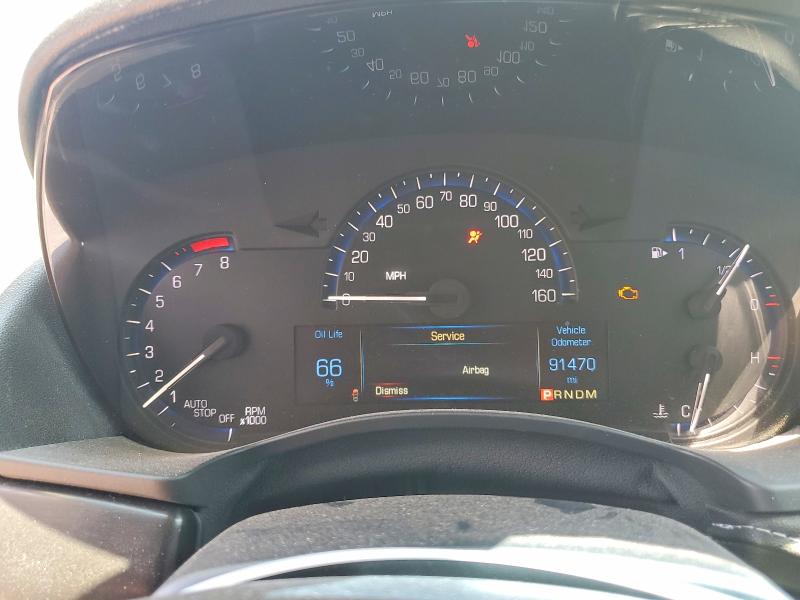 2016 Cadillac Cts VIN 1G6AA5RX1G0112771 COPART salvage auction — FRONT END, AZ - CERT OF TITLE - SALVAGE, sold $2,100 on 2026-07-28 (photo 9)