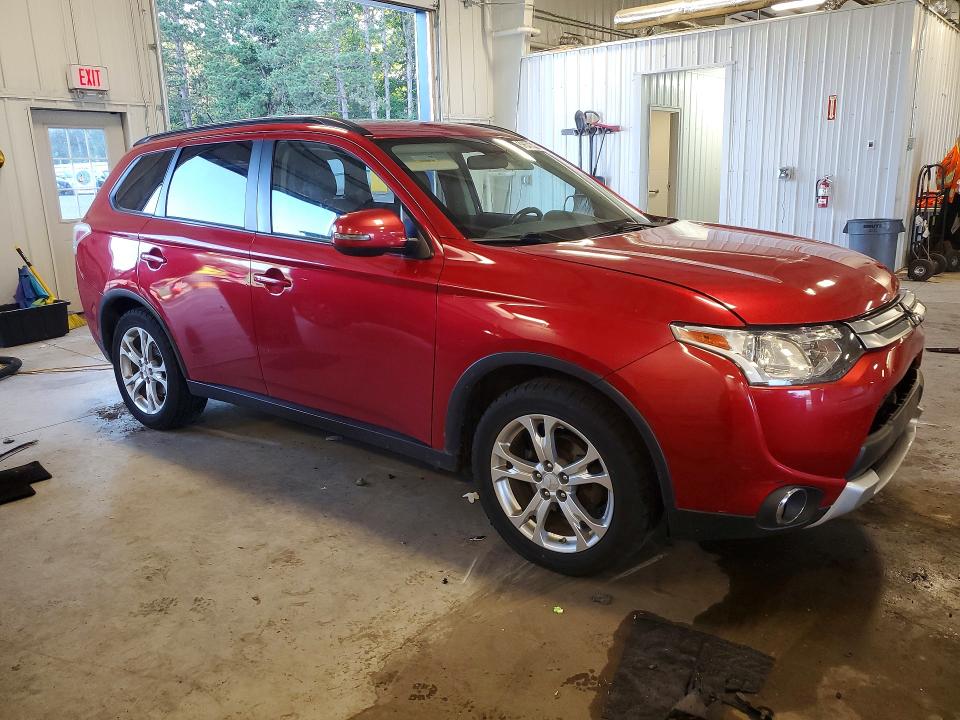 2015 Mitsubishi Outlander VIN JA4AD3A32FZ002754 COPART salvage auction — FRONT END, Mn - Cert Of Title-Salvage, sold $1,800 on 2026-07-09 (photo 4)