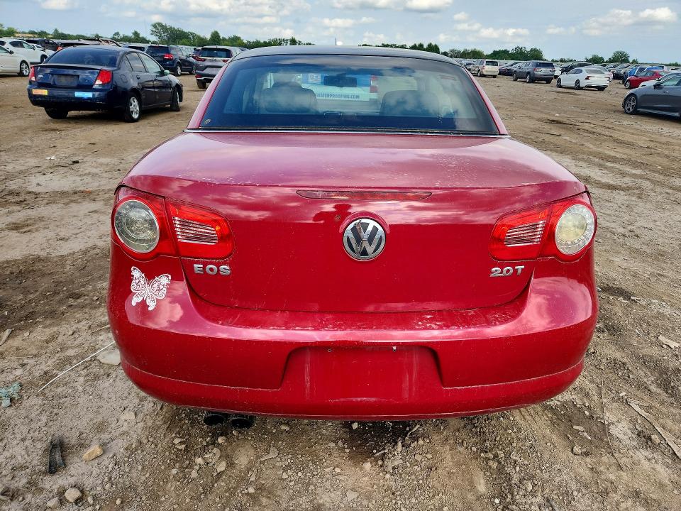 2007 Volkswagen Eos VIN WVWDA71F17V003769 COPART salvage auction — SIDE, Il - Salvage Certificate, sold $325 on 2026-08-06 (photo 6)