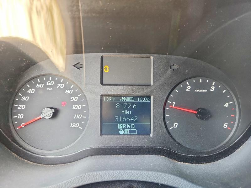 2019 Mercedes-benz Sprinter VIN WD4PF1CD3KP181113 COPART salvage auction — REAR END, La - Cert Of Title-Salvage, sold $4,100 on 2026-07-31 (photo 9)