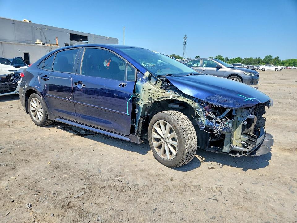 2021 Toyota Corolla VIN 5YFVPMAE8MP231159 COPART salvage auction — FRONT END, Va - Cert Of Title - Salvage, sold $4,100 on 2026-07-15 (photo 4)