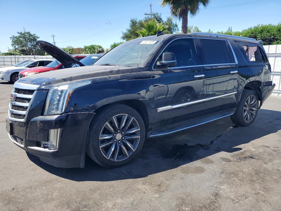 2018 Cadillac Escalade esv VIN 1GYS3HKJ9JR344082 — COPART salvage auction photo