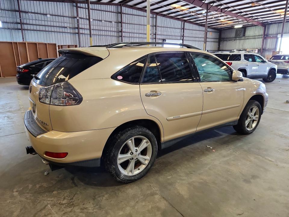 2008 Lexus Rx 400h VIN JTJGW31U682007029 COPART salvage auction — NORMAL WEAR, FL - CERTIFICATE OF TITLE, sold $1,050 on 2026-07-20 (photo 3)