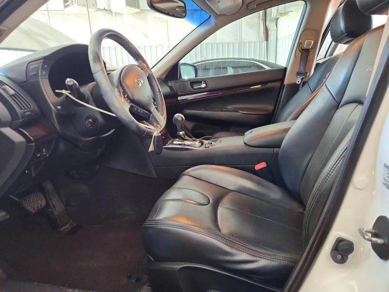 2013 Infiniti G VIN JN1CV6AR3DM354532 COPART salvage auction — REAR END, Wi - Junked Vehicle Bill Of Sale, sold $550 on 2026-08-03 (photo 7)