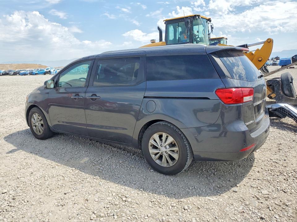2017 Kia SEDONA VIN KNDMB5C11H6251261 COPART salvage auction — MECHANICAL, Ut - Certificate Of Title, sold $650 on 2026-07-31 (photo 2)