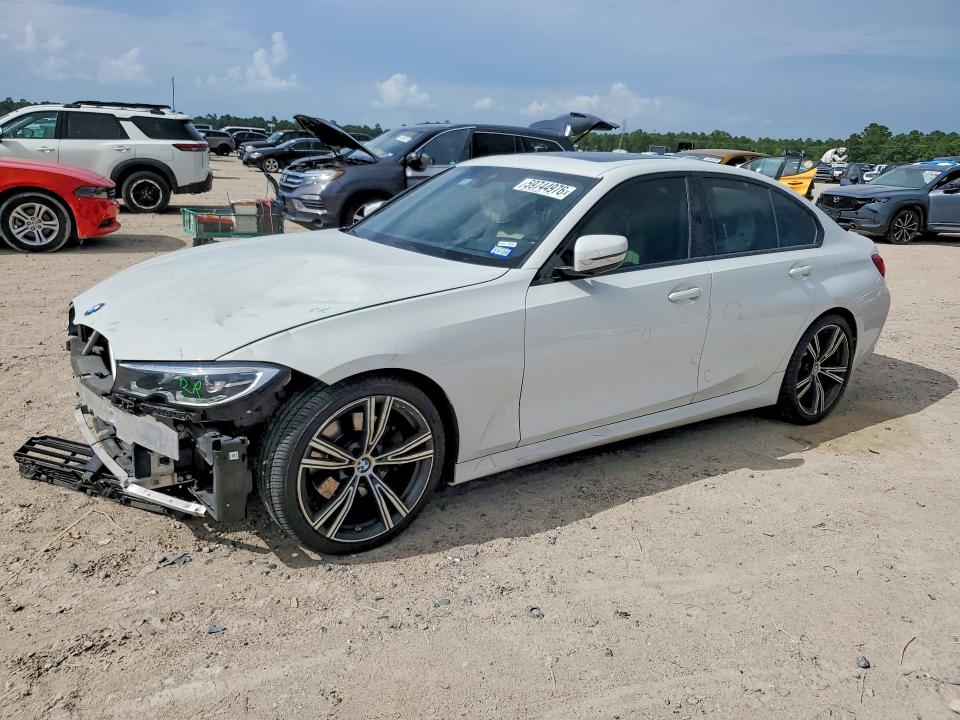 2021 BMW 3er VIN 3MW5R1J0XM8B76448 — COPART salvage auction photo