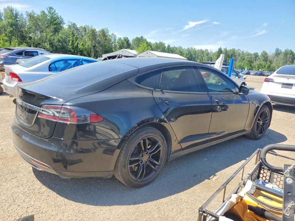 2014 Tesla Model s VIN 5YJSA1S15EFP38189 COPART salvage auction — FRONT END, On - Permit No Brand - Unfit, sold $250 on 2026-07-28 (photo 3)
