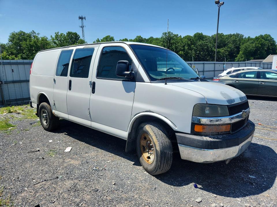 2012 Chevrolet Express VIN 1GCWGFCA5C1111400 COPART salvage auction — FRONT END, Pa - Cert Of Salvage-Formerly Aband, sold $100 on 2026-07-29 (photo 4)
