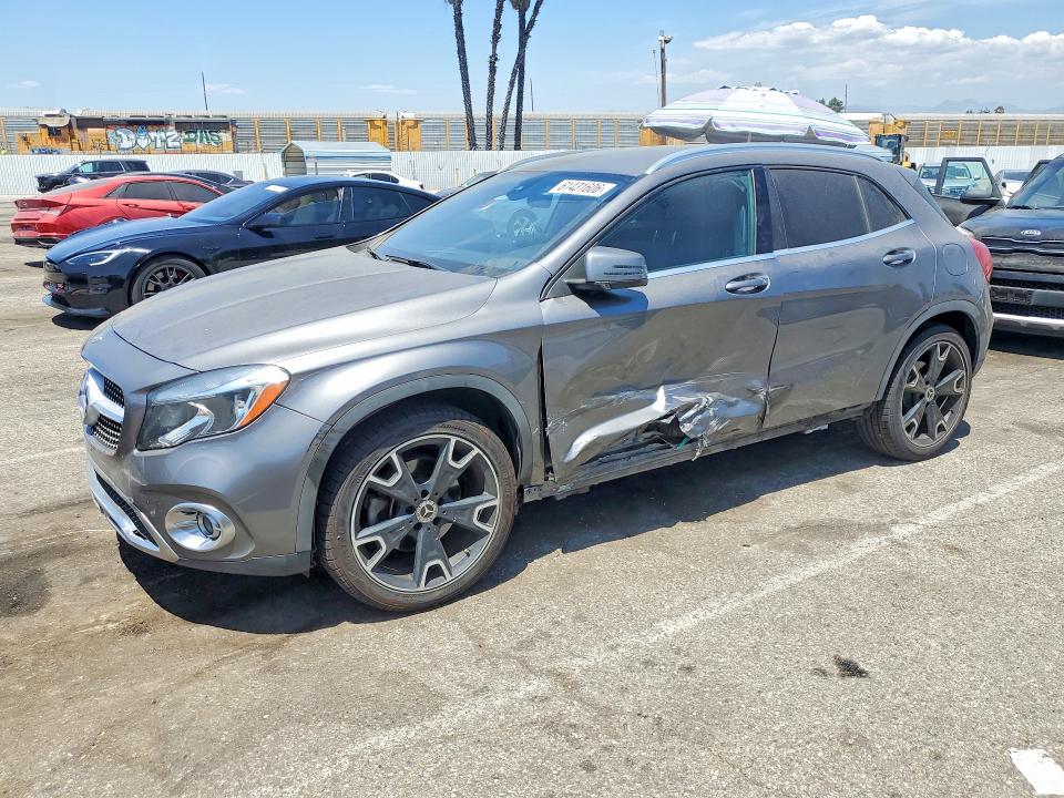 2020 Mercedes-benz Gla-klasse VIN WDCTG4EB9LJ665630 COPART salvage auction — SIDE, Ca - Salvage Certificate, sold $5,500 on 2026-07-24 (photo 1)