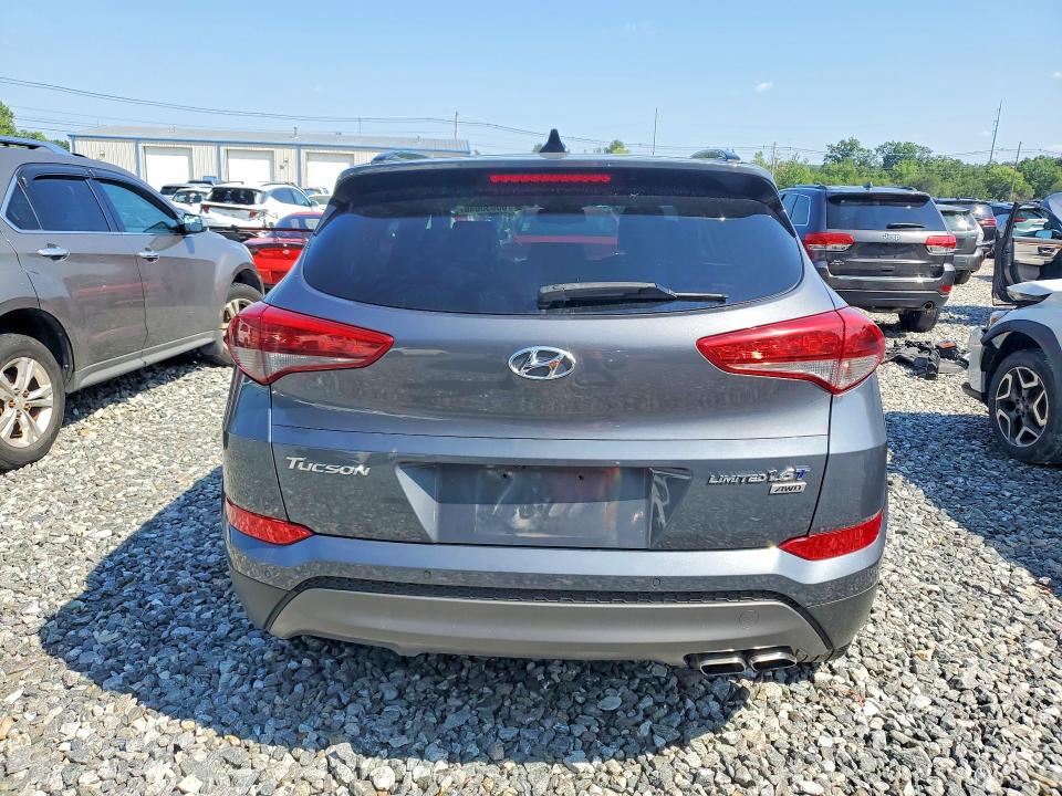 2016 Hyundai Tucson VIN KM8J3CA20GU239558 COPART salvage auction — FRONT END, Ma - Cert Of Title-Reconstrctd Coll, sold $3,900 on 2026-07-23 (photo 6)