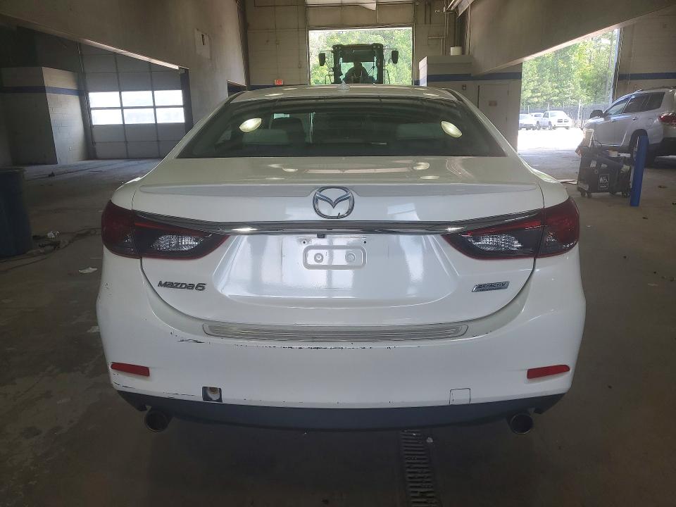 2016 Mazda 6 VIN JM1GJ1W52G1418861 COPART salvage auction — FRONT END, Va - Cert Of Title - Salvage, sold $800 on 2026-07-31 (photo 6)