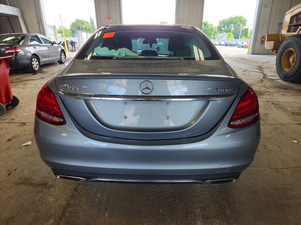 2016 Mercedes-benz C-klasse VIN WDDWF4KB0GR171647 COPART salvage auction — SIDE, Wi - Junked Vehicle Bill Of Sale, sold $3,800 on 2026-08-17 (photo 6)