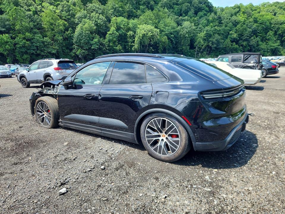2025 Porsche Macan VIN WP1AB2XA9SL153661 COPART salvage auction — FRONT END, Ny - Mv-907A Salvage Certificate, sold $35,500 on 2026-08-03 (photo 2)