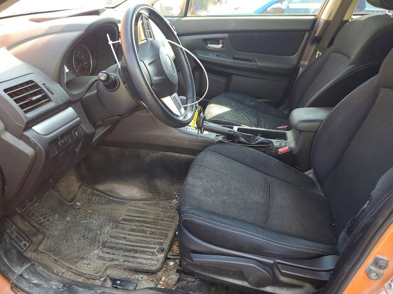 2014 Subaru Xv VIN JF2GPACC6E8329477 COPART salvage auction — FRONT END, PA - CERTIFICATE OF SALVAGE, sold $400 on 2026-07-29 (photo 7)