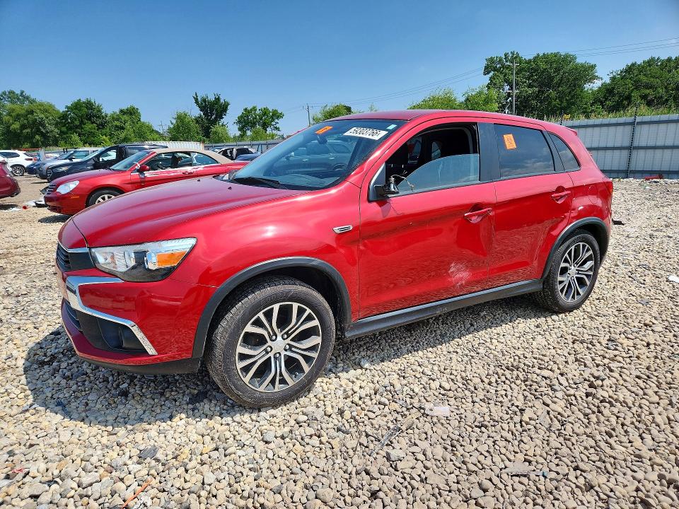 2016 Mitsubishi VIN JA4AP3AWXGZ059643 COPART salvage auction — SIDE, Il - Salvage Certificate, sold $1,150 on 2026-07-31 (photo 1)