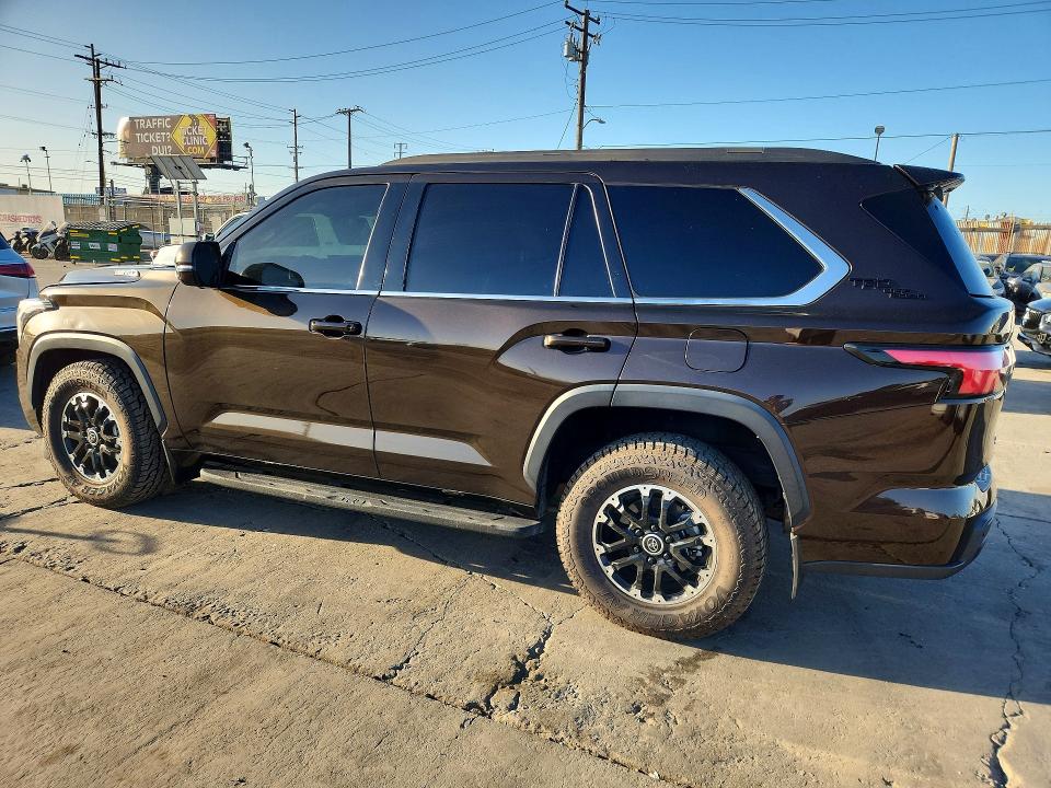 2023 Toyota Sequoia VIN 7SVAAABAXPX006652 COPART salvage auction — FRONT END, CA - DIS/DLR/EXP ONLY CLEAN TITLE, sold $27,750 on 2026-07-29 (photo 2)