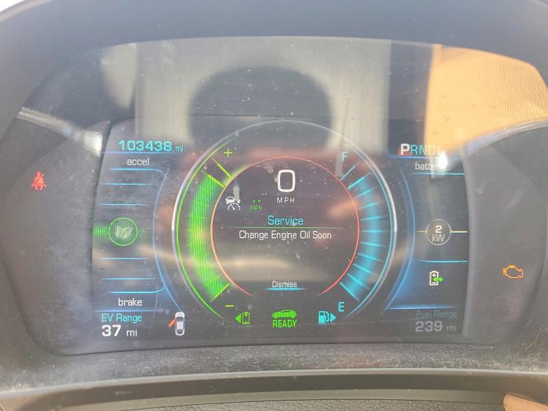 2018 Chevrolet Volt VIN 1G1RD6S54JU157847 COPART salvage auction — FRONT END, Ca - Dis/Dlr/Exp Only Clean Title, sold $2,900 on 2026-07-08 (photo 9)