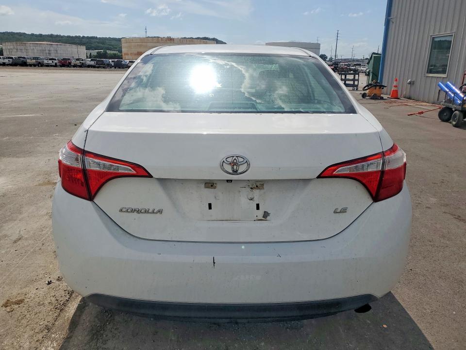2015 Toyota Corolla VIN 5YFBURHE3FP246153 COPART salvage auction — FRONT END, Ok - Certificate Of Title, sold $3,050 on 2026-07-31 (photo 6)