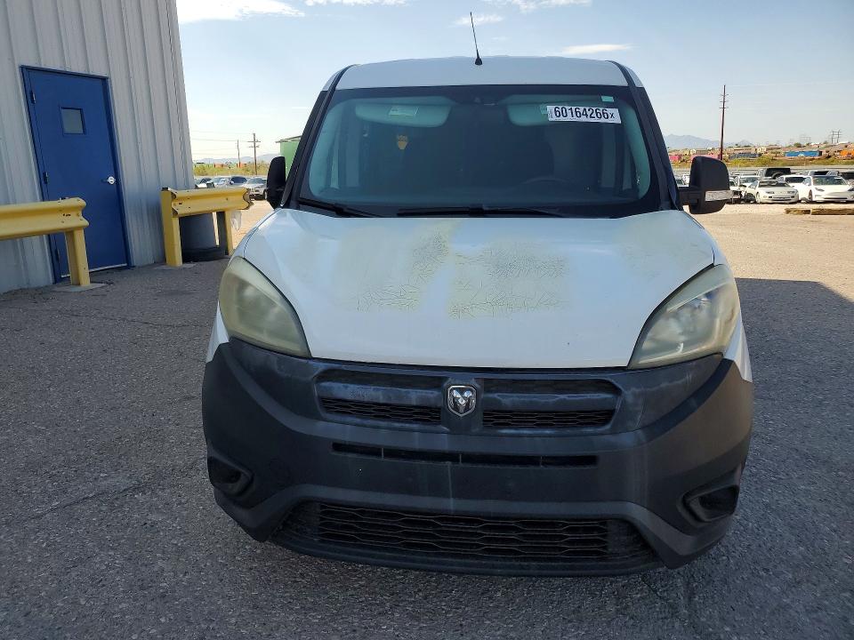 2017 Ram Promaster city VIN ZFBERFAB5H6F46788 COPART salvage auction — UNDERCARRIAGE, Az - Cert Of Title - Salvage, sold $1,700 on 2026-08-12 (photo 5)