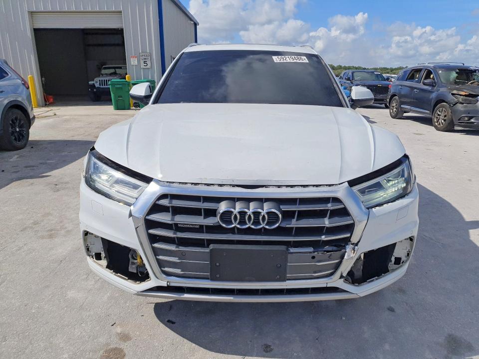 2022 Audi 5000 VIN WA1BNAFYXL2029733 COPART salvage auction — FRONT END, Fl - Certificate Of Destruction, sold $5,300 on 2026-07-15 (photo 5)