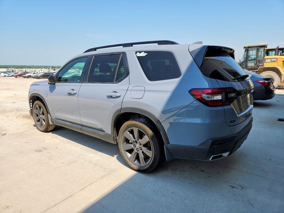 2025 Honda Pilot VIN 5FNYG1H38SB067694 COPART salvage auction — FRONT END, Ne - Cert Of Title-Salvage, sold $8,700 on 2026-07-28 (photo 2)