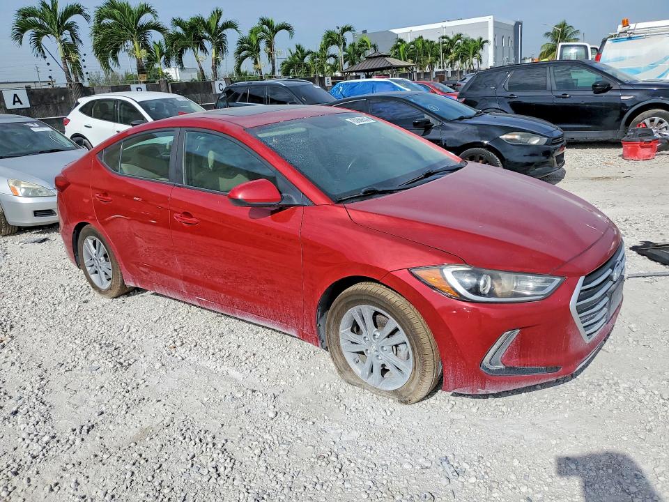 2017 Hyundai Elantra VIN KMHD84LF2HU423289 COPART salvage auction — MINOR DENT/SCRATCHES, ME - CERTIFICATE OF TITLE (P), sold $1,500 on 2026-07-28 (photo 4)