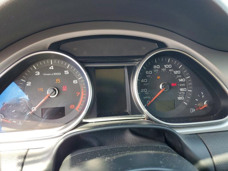 2014 Audi Q7 VIN WA1LGAFE6ED008194 COPART salvage auction — MECHANICAL, Oh - Certificate Of Title, sold $900 on 2026-07-24 (photo 9)