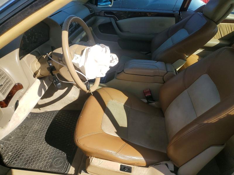 1998 Mercedes-benz Cl-class VIN WDBGA70G0WA391704 COPART salvage auction — FRONT END, NY - MV-907A SALVAGE CERTIFICATE, sold $925 on 2026-07-16 (photo 7)