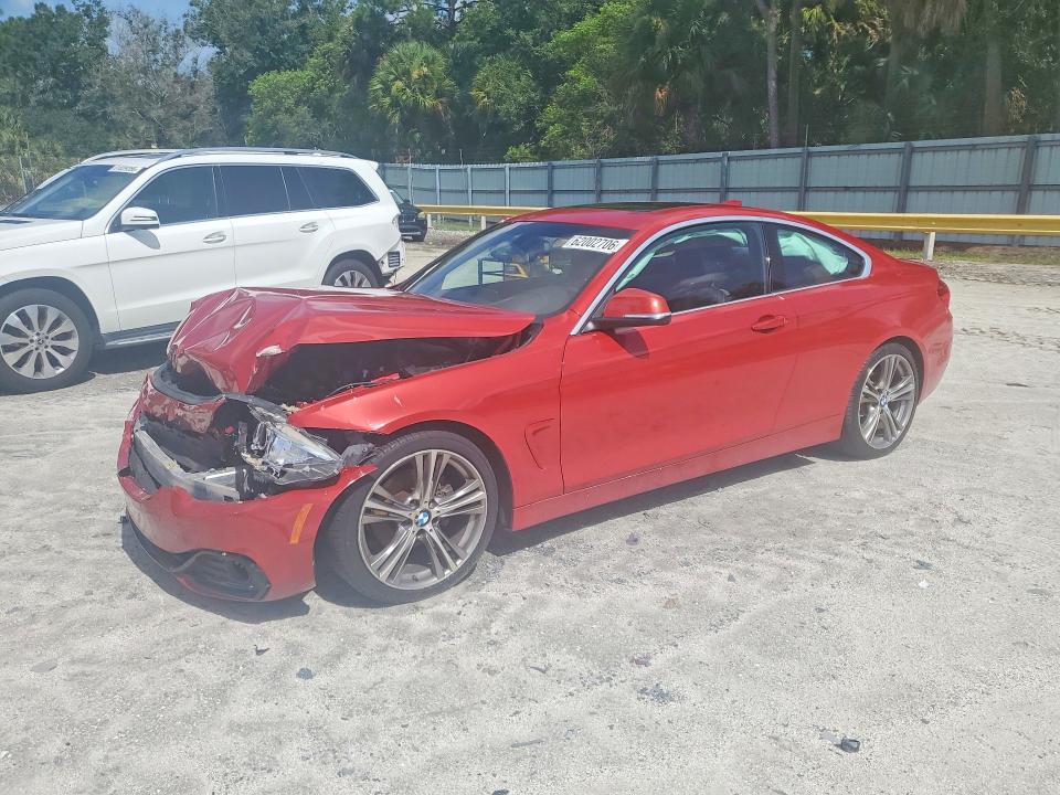 2017 BMW 4er VIN WBA4R7C59HK679867 COPART salvage auction — FRONT END, Fl - Certificate Of Destruction, sold $2,600 on 2026-08-05 (photo 1)