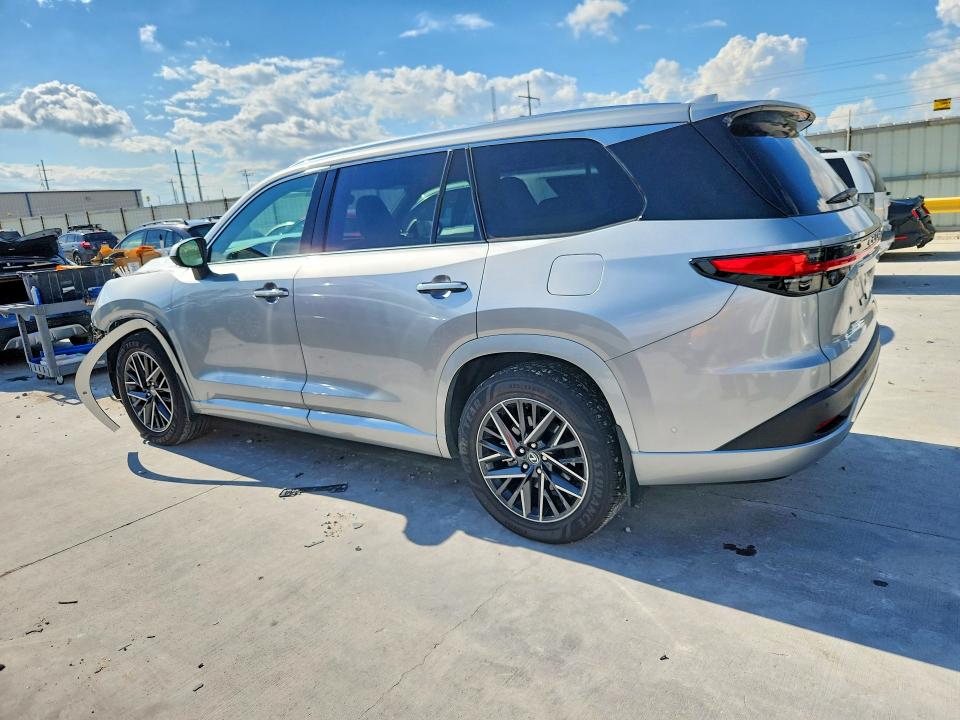 2025 Lexus Tx VIN 5TDAAAA64SS017295 COPART salvage auction — FRONT END, TX - SALVAGE VEHICLE TITLE, sold $19,800 on 2026-08-28 (photo 2)